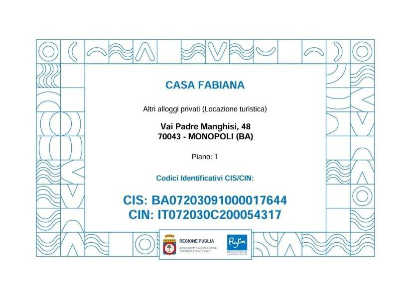 Апартаменты Casa Fabiana Монополи Экстерьер фото